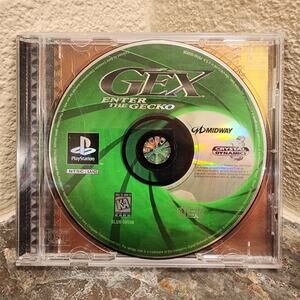 Game - Gex: Enter The Gecko - PS1 - Midway